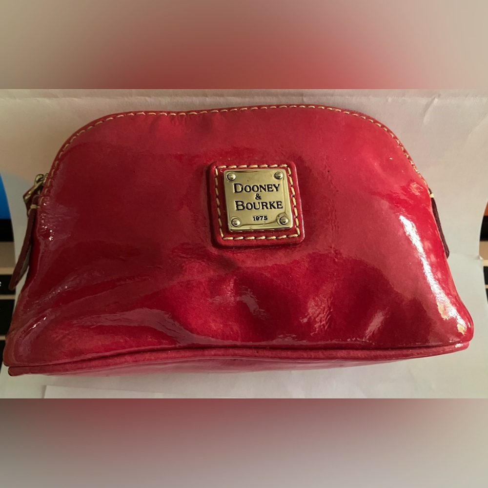 Dooney & Bourke Red Cosmetic Bag